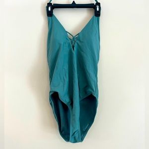 Xhilaration one-piece strappy back swimsuit